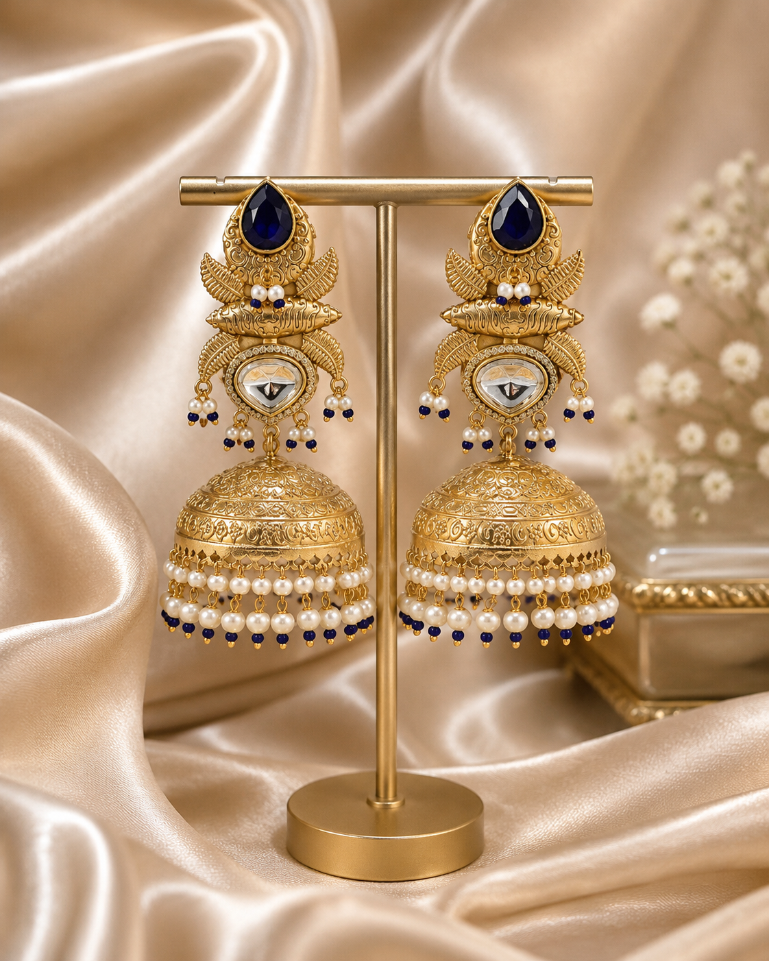 Royal Noor Jhumka Earrings