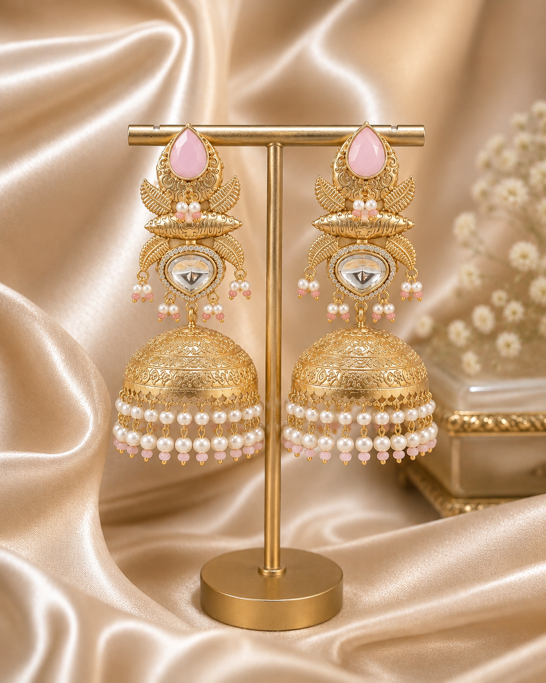 Royal Noor Jhumka Earrings