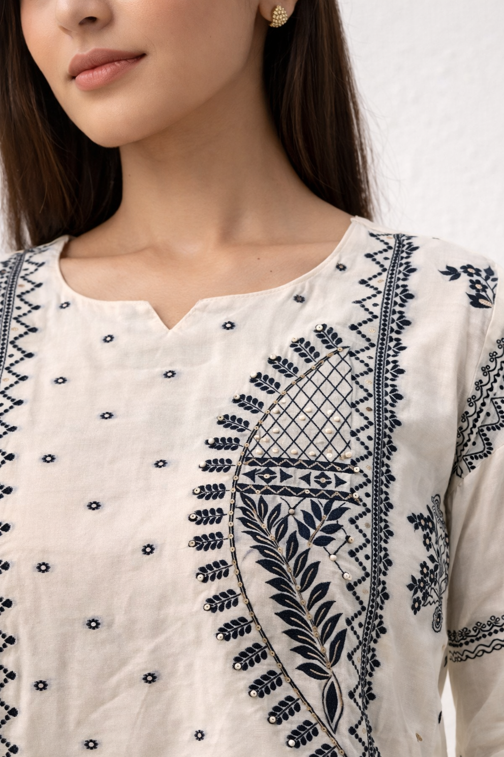 Noor Woven Kurta Set