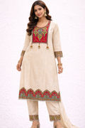 Mehrab Self Print Kurta Set