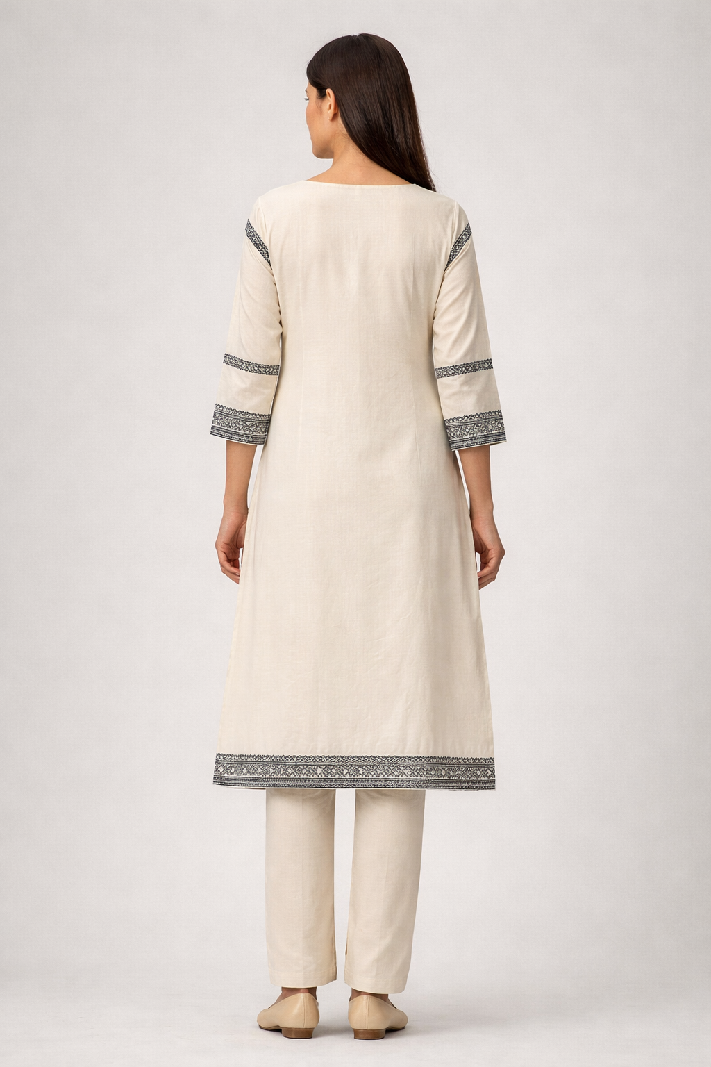 Noor Woven Kurta Set