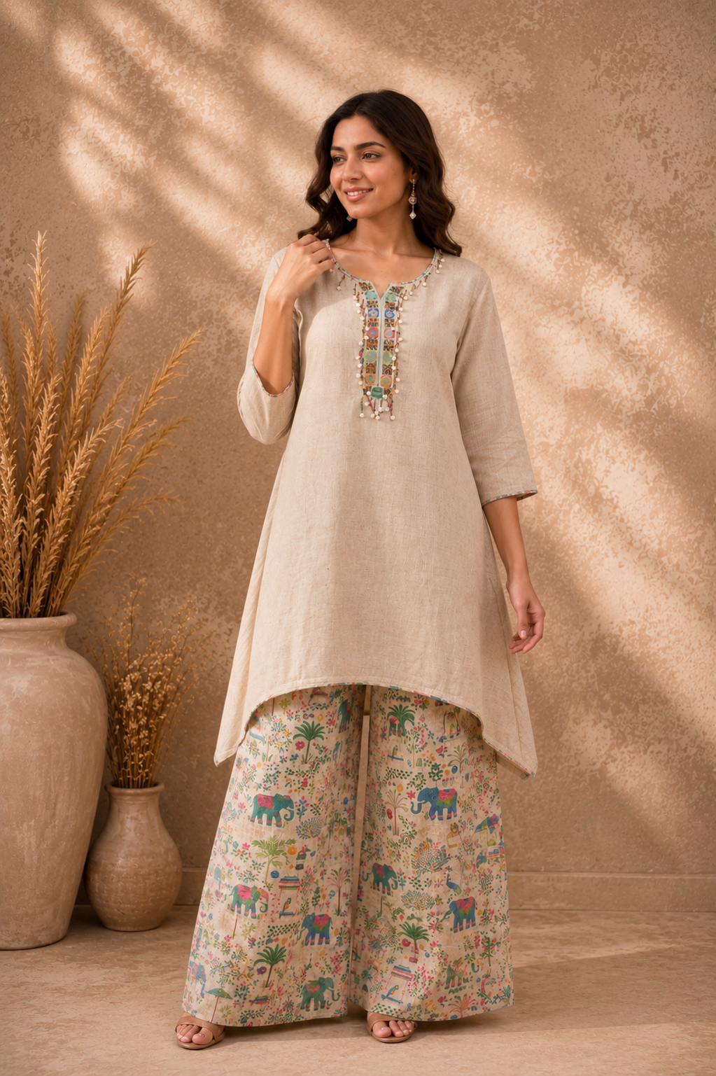 Noor A-Line Set