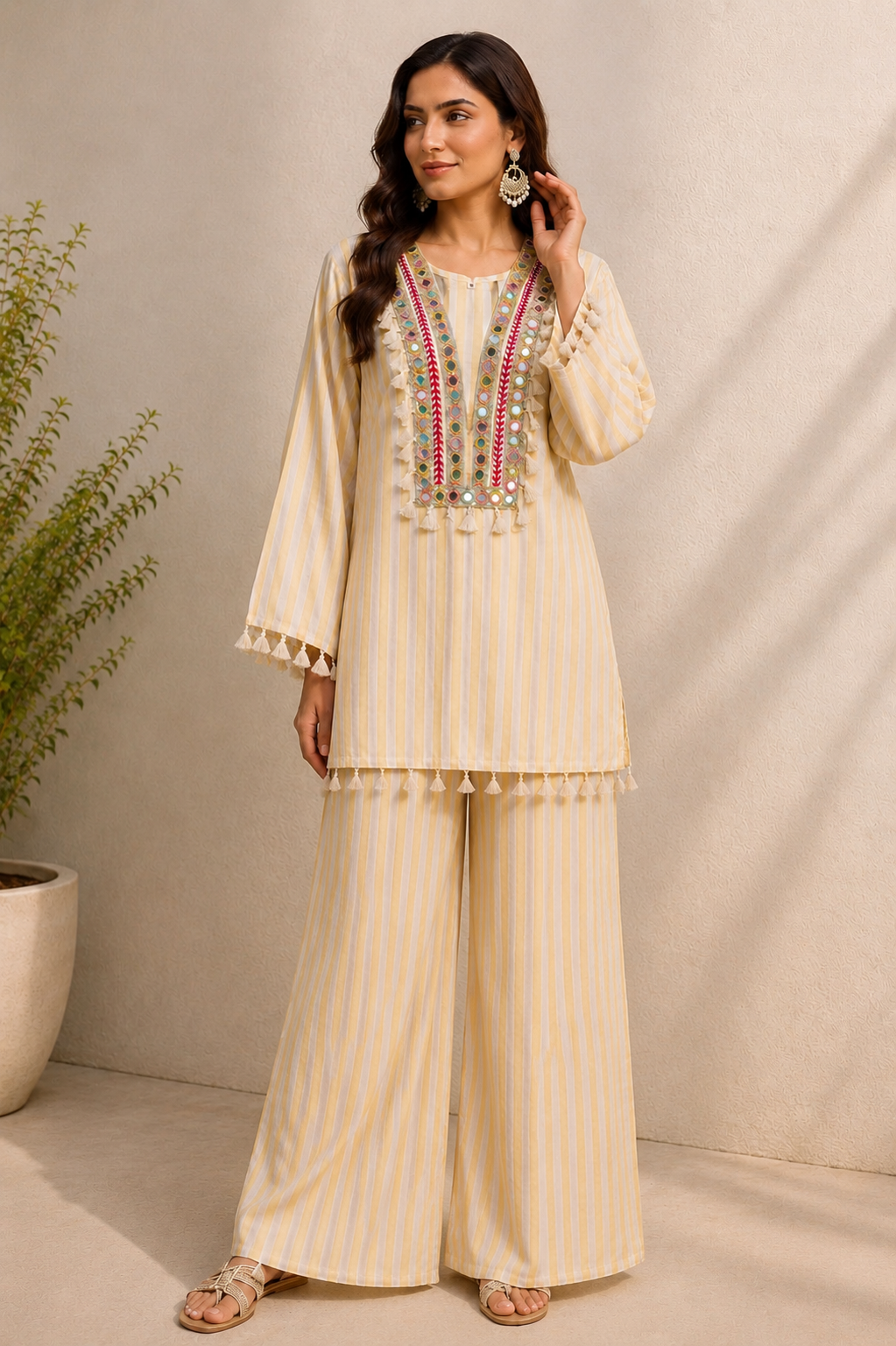 Lemon Aura Co-ord Set
