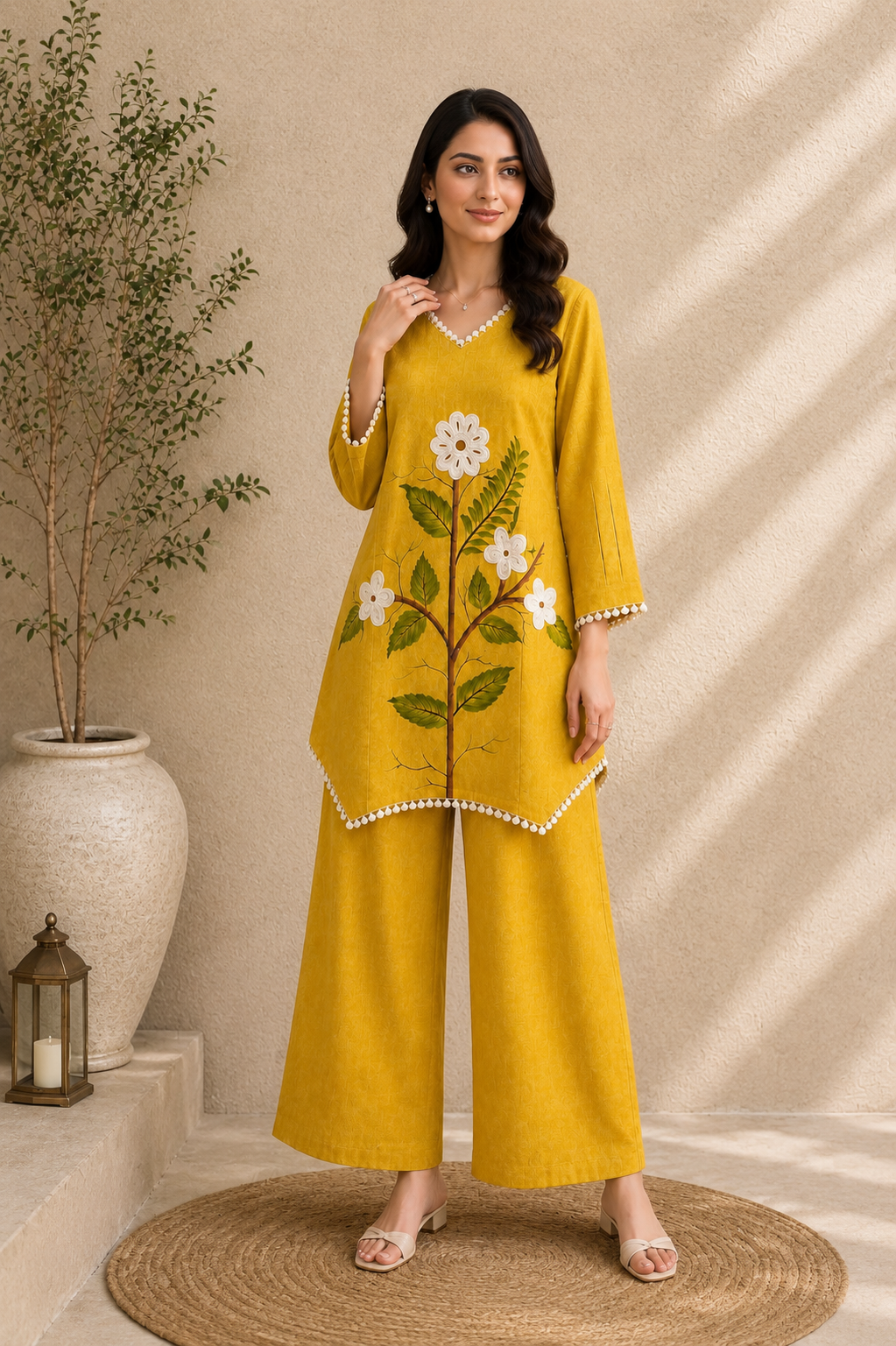 Mustard Co-ord Set
