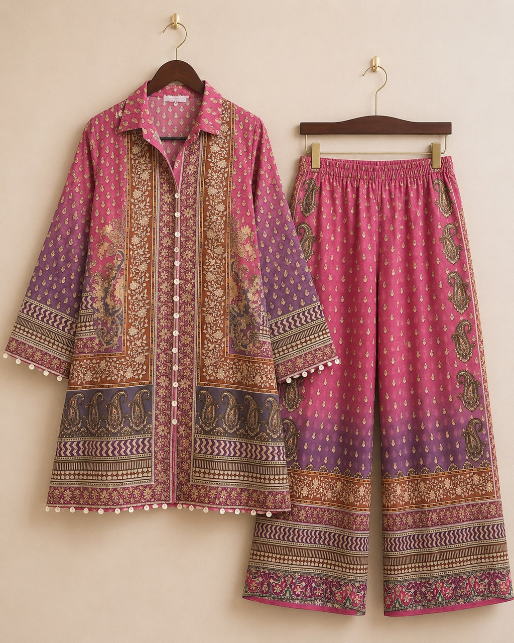 Pink Royale Co-ord Set
