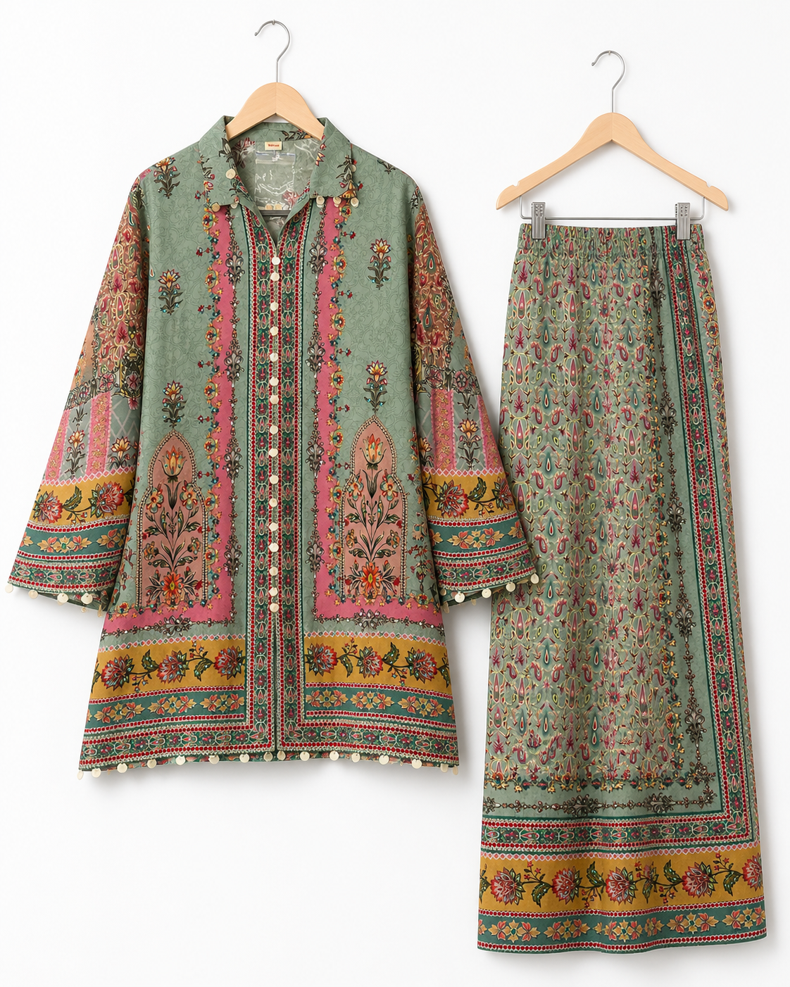 Sage Blossom Co-ord Set