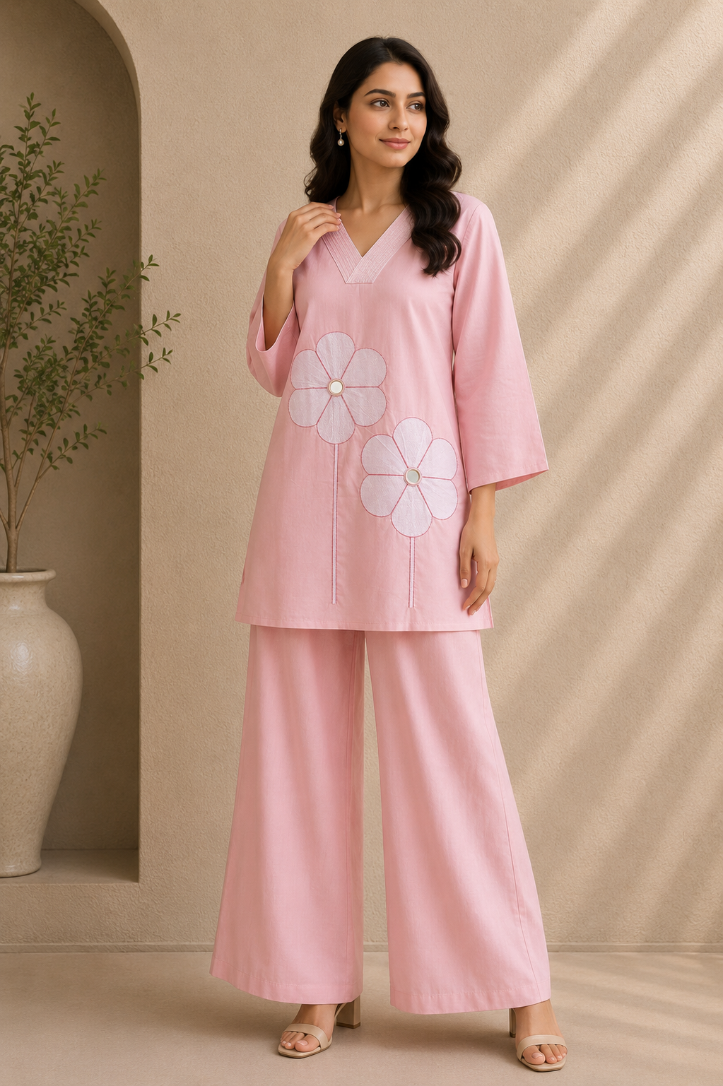 Blush Bloom Co-ord Set