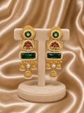 Brass Kashmiri Earrings